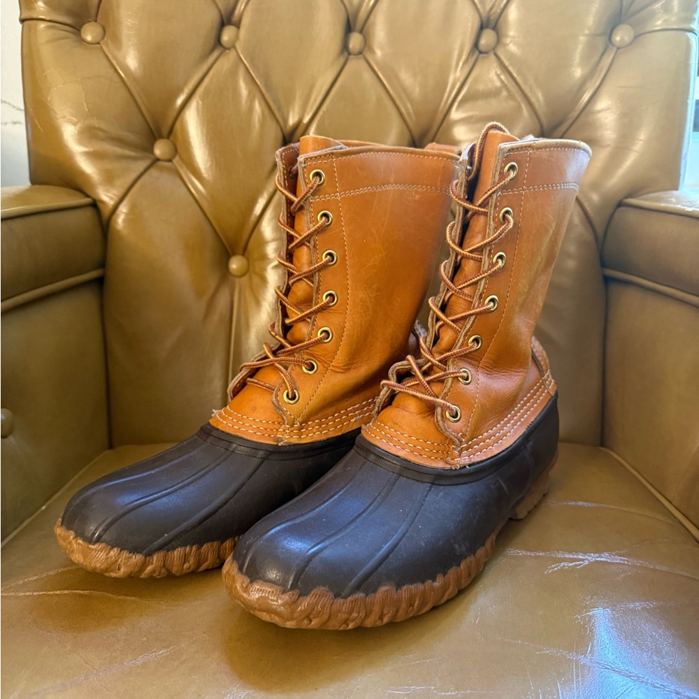 Vintage L.L. Bean “Maine Hunting Shoe” Duck Boots – Women’s 8 (70s–80s) - Picture 2 of 8